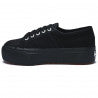 2790 - ACOTWLINEAUP AND DOWN FULL BLACK - SUPERGA