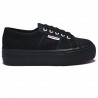2790 - ACOTWLINEAUP AND DOWN FULL BLACK - SUPERGA